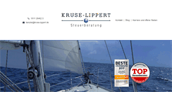 Desktop Screenshot of kruse-lippert.de